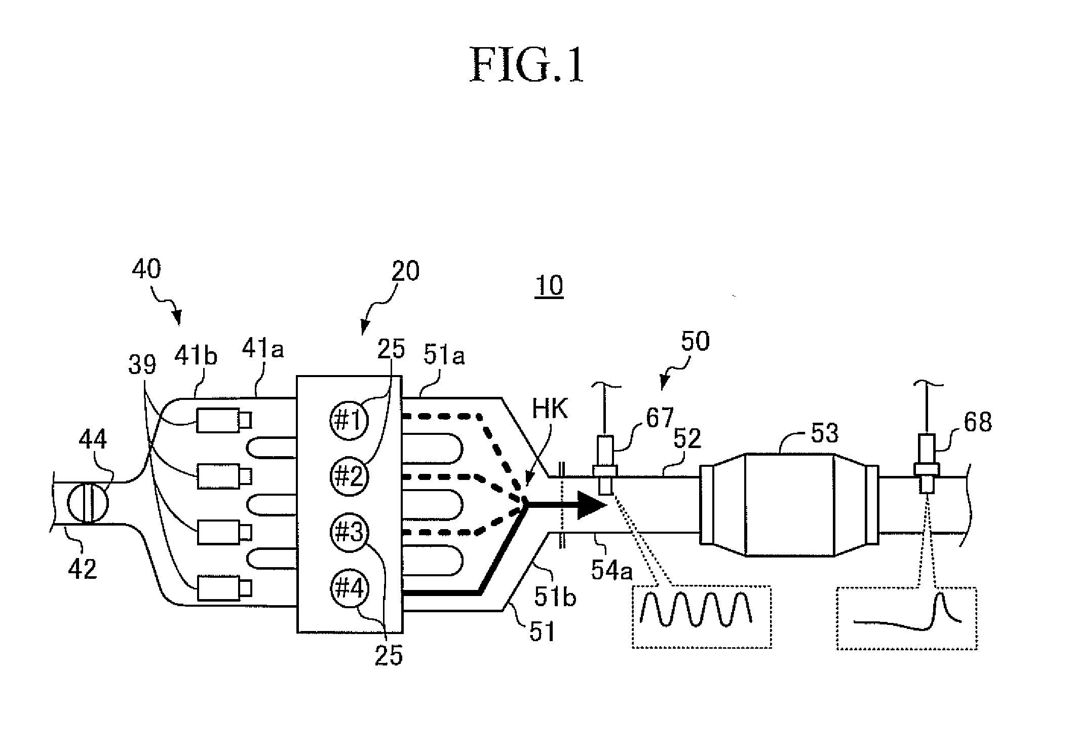 Air-fuel ratio imbalance among cylinders determining apparatus for an internal combustion engine