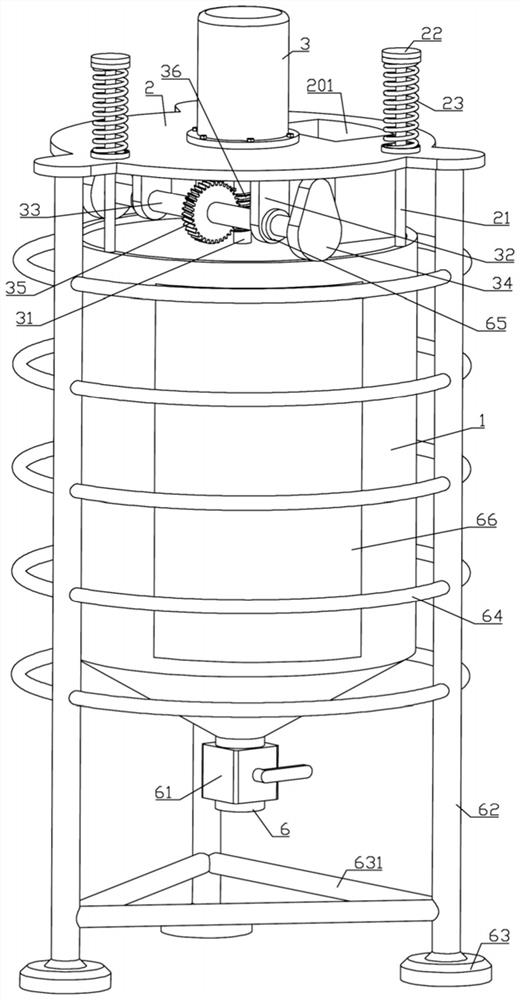 Mixing device for producing body wash