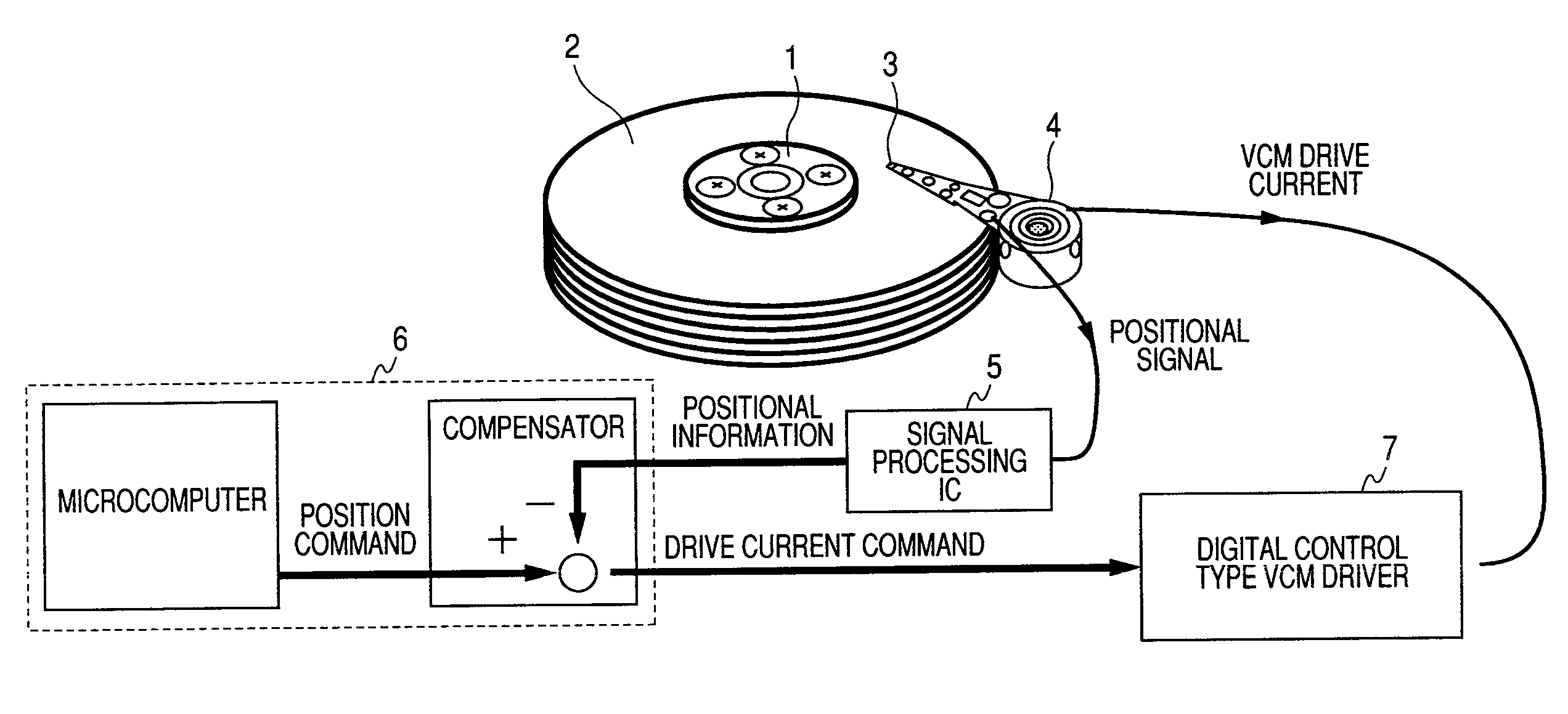 Vcm driver and pwm amplifier