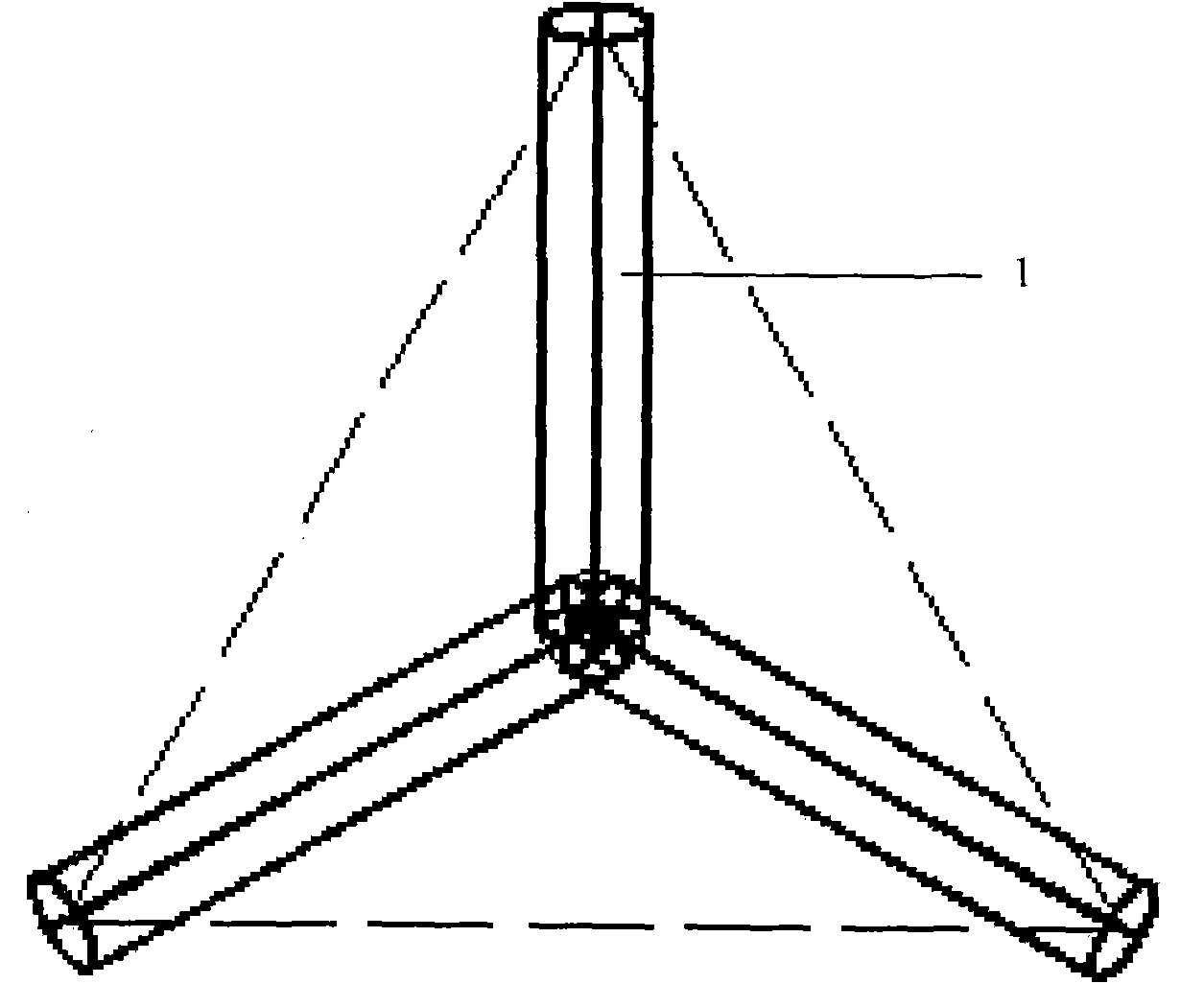 Artificial structure body used for scouring prevention of mud-rock flow and weir dam and application thereof