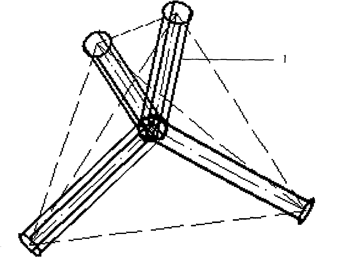 Artificial structure body used for scouring prevention of mud-rock flow and weir dam and application thereof