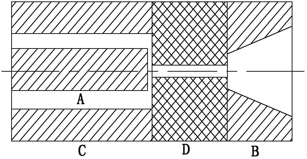 Discharge electrode used for capillary extreme ultraviolet photoetching light source