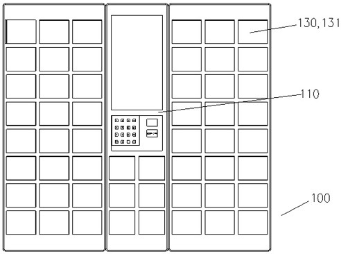 Medicine temporary storage cabinet and medicine dispensing system and method