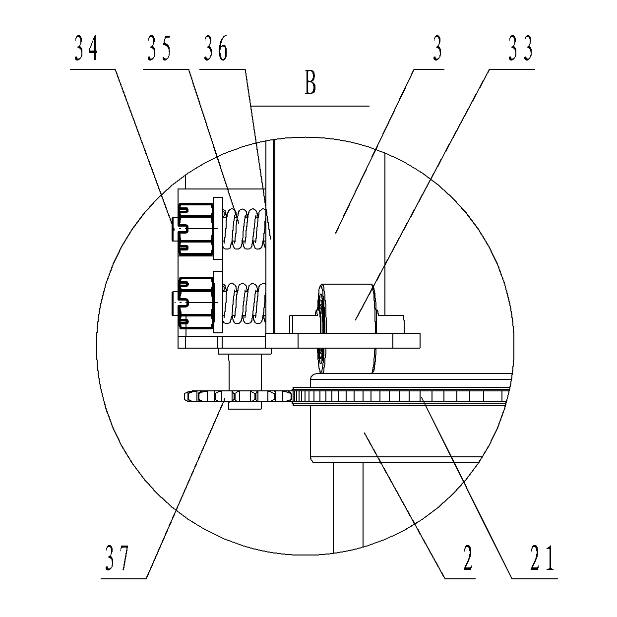 Cleaning machine for heat exchange pipe of evaporator