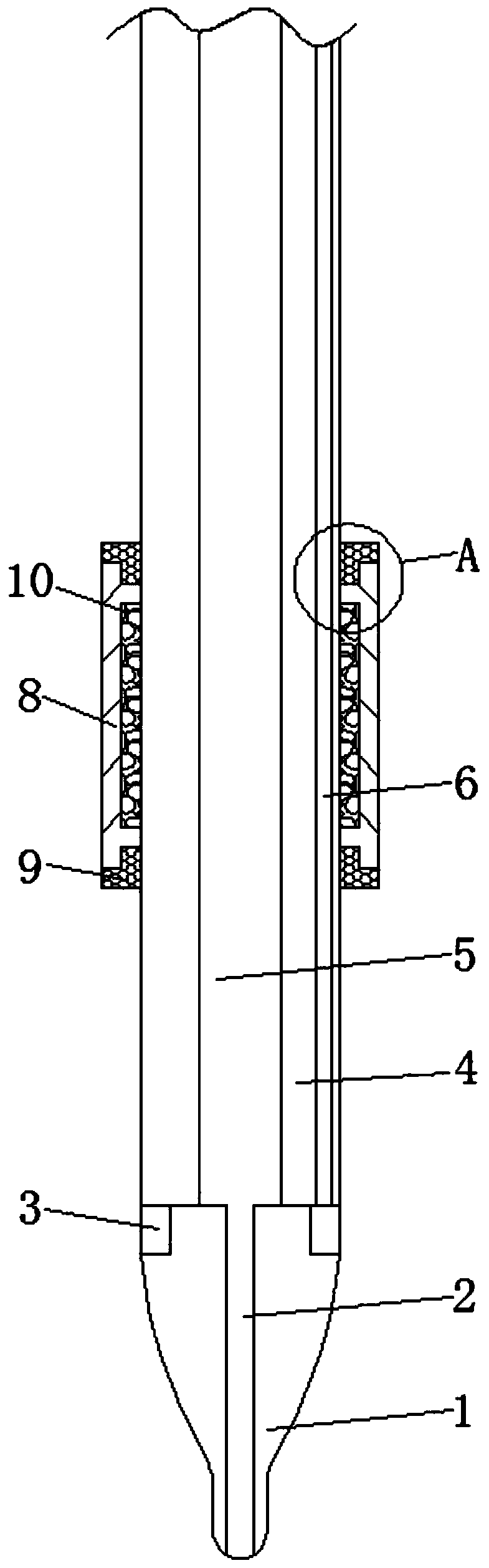 Anaesthetizing duct