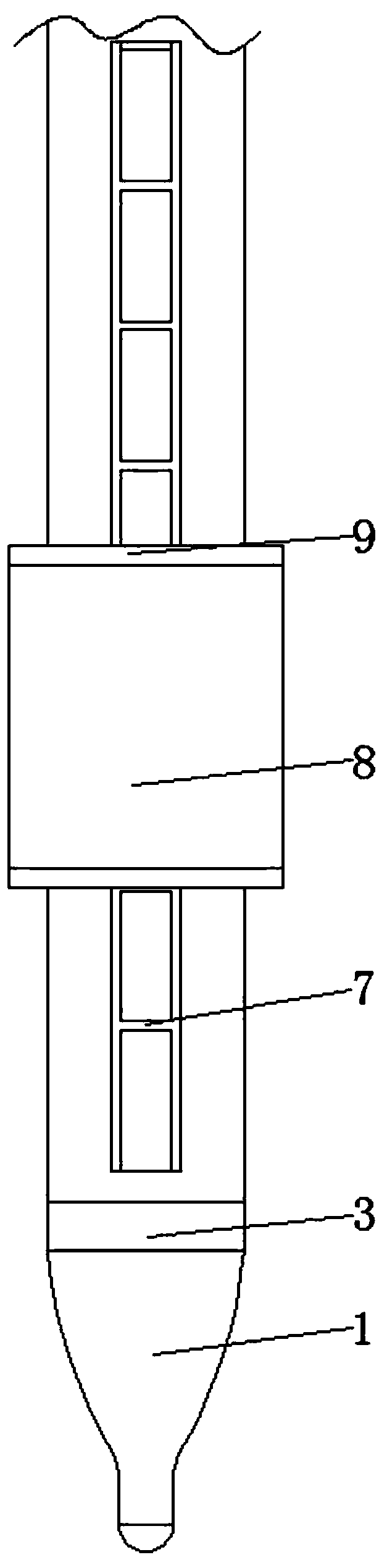 Anaesthetizing duct