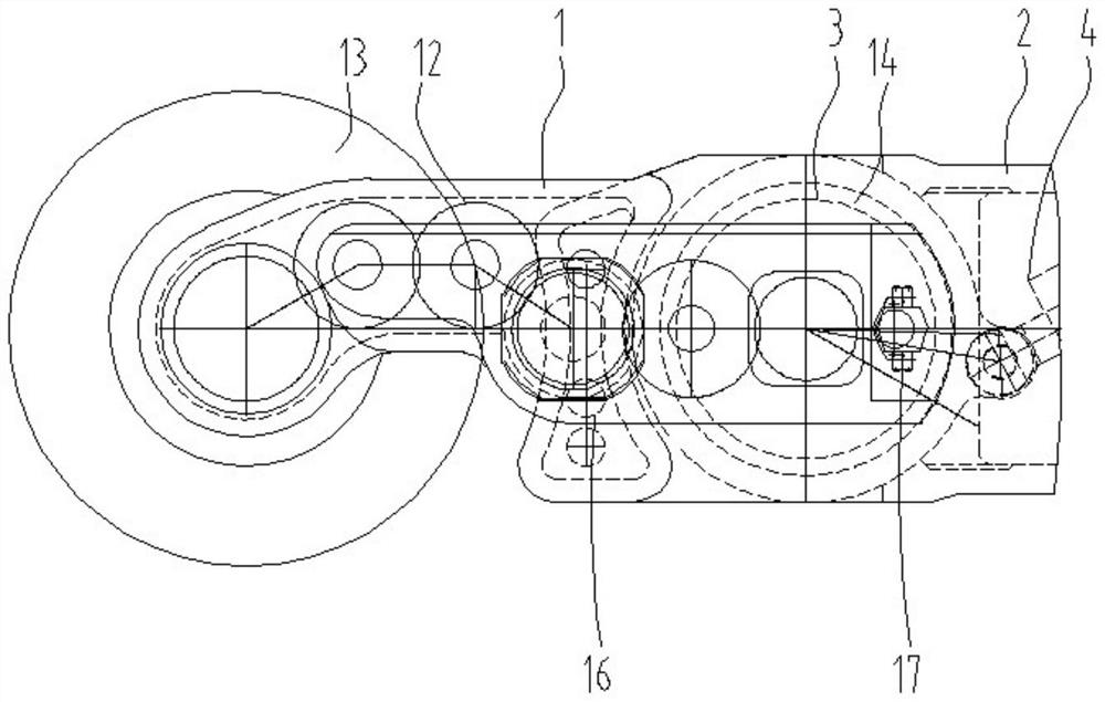 Cutting mechanism of thin seam mining machine