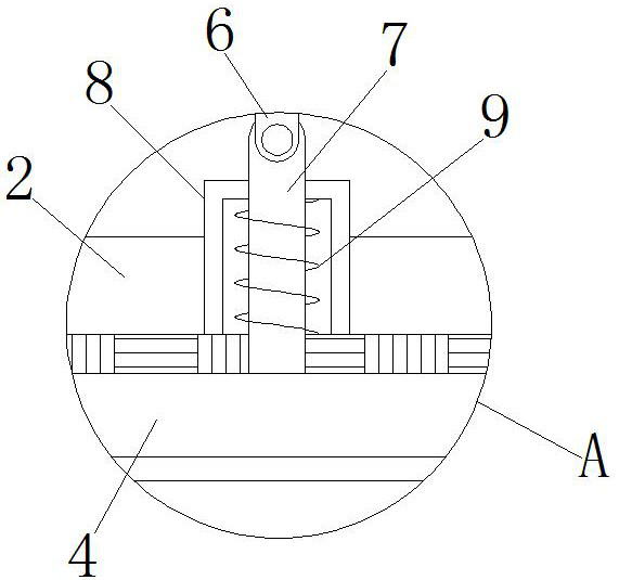 A tamping machine with dust removal effect