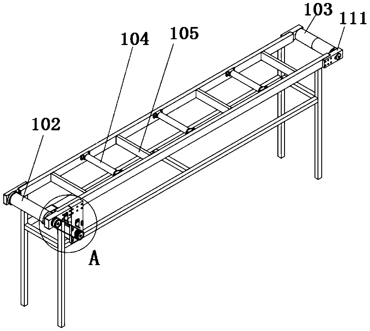 Pot seedling high-speed transplanting soil pressing machine