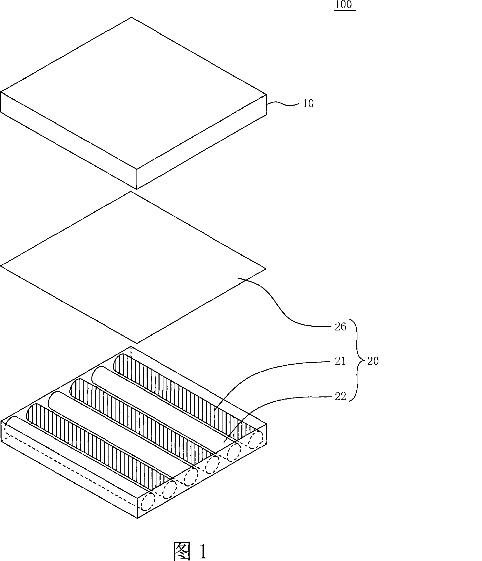 LCD device and driving method of its backlight module