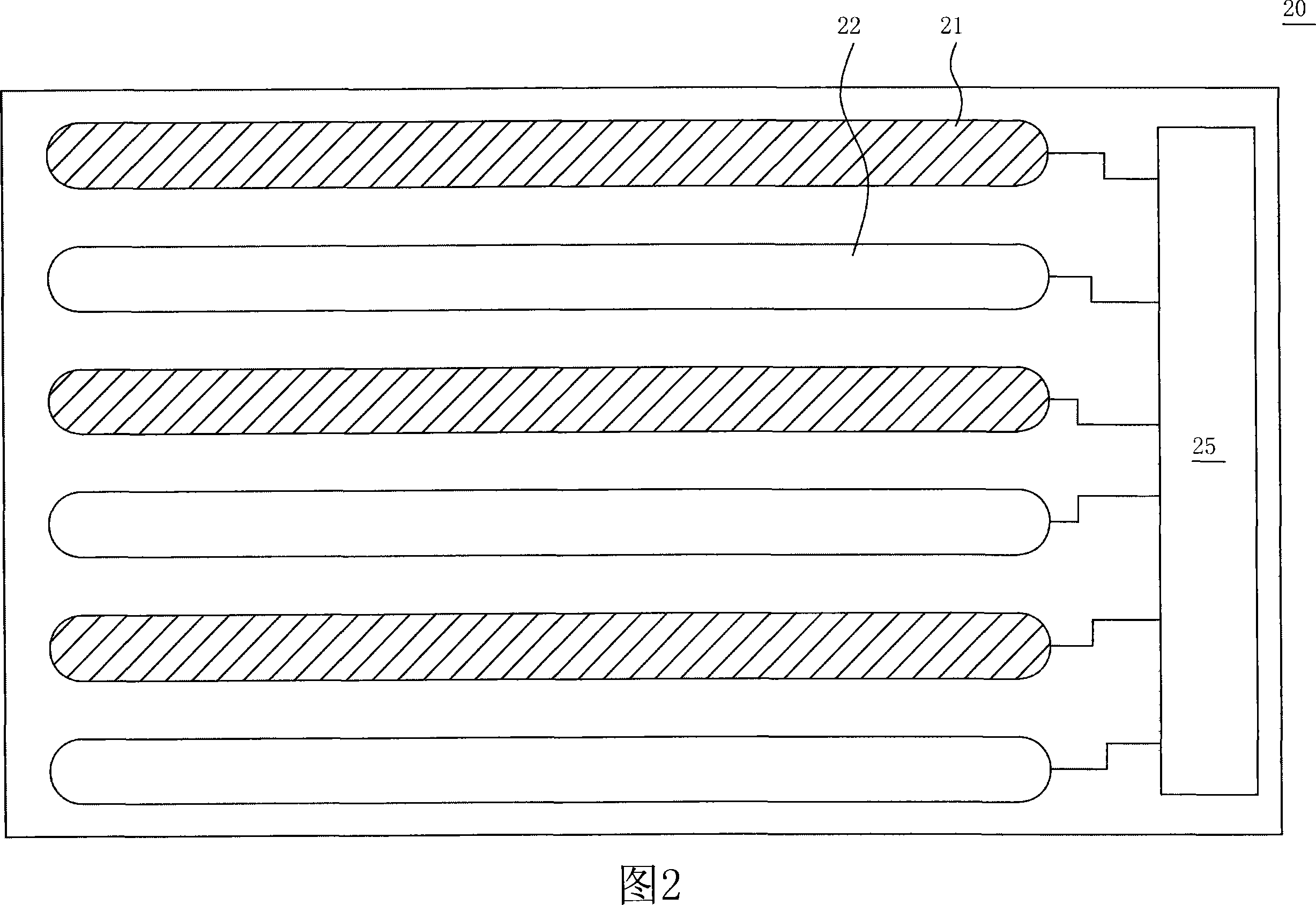 LCD device and driving method of its backlight module