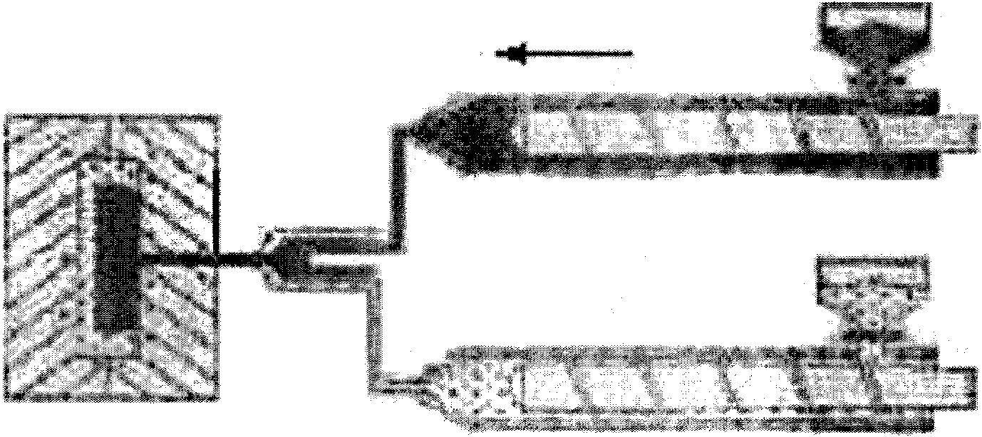 Preparation method of covered metal spare parts