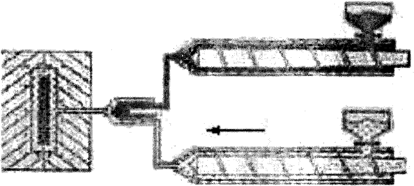 Preparation method of covered metal spare parts