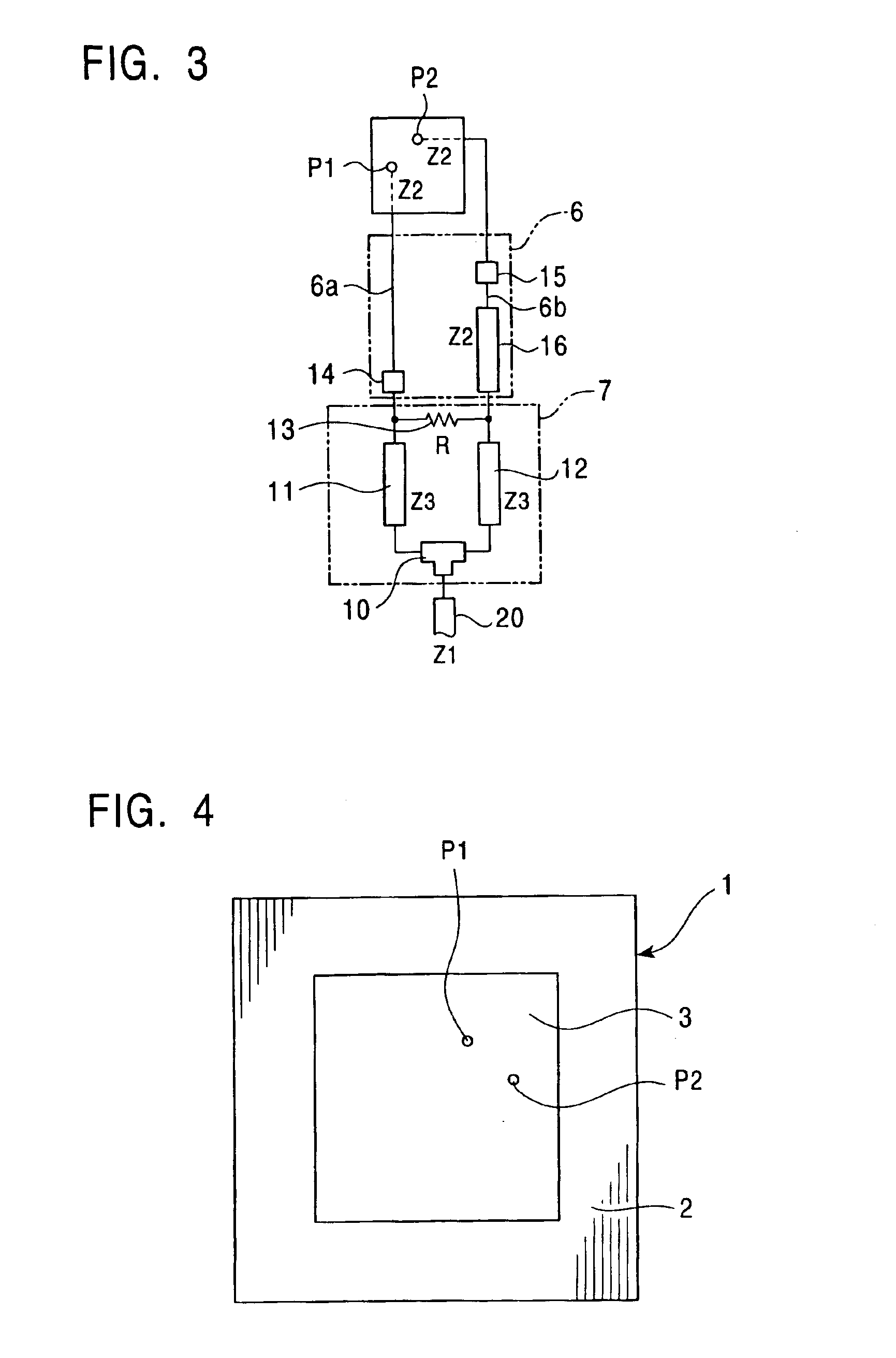 Circularly-polarized-wave patch antenna which can be used in a wide frequency band