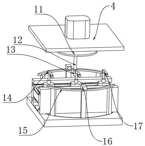 Traction device convenient to lock for motor test