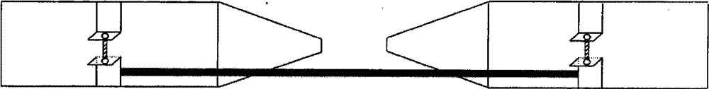 Multifilament tensile test sample preparation apparatus