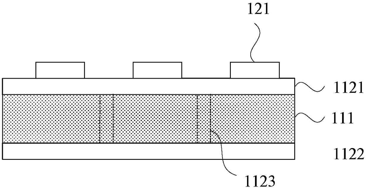 Micro LED display panel and micro LED display device