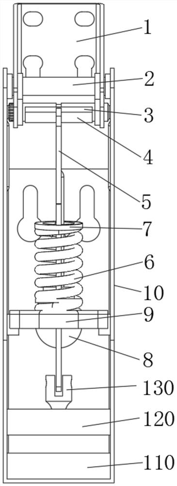 Magnetic damping hinge for refrigerator and refrigerator