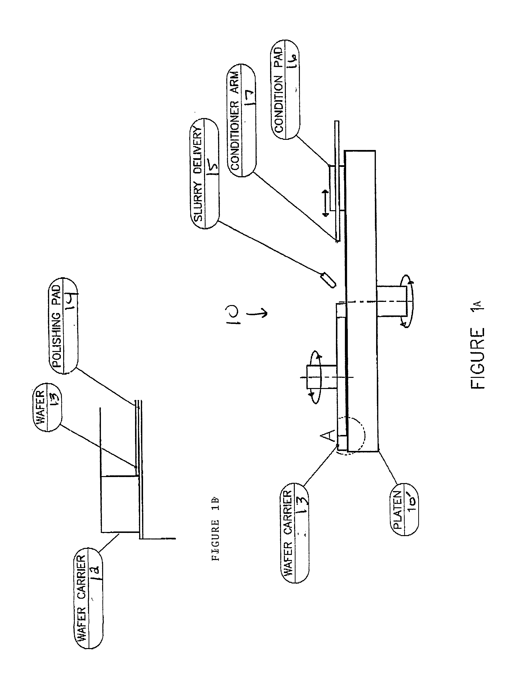 Polishing pad for use in chemical - mechanical palanarization of semiconductor wafers and method of making same