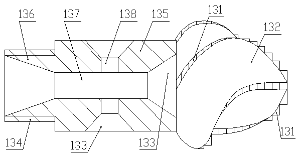 Backpitch shattering and dust collecting drill bit