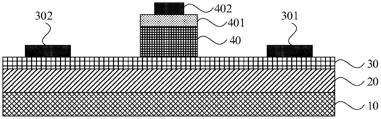 Transistor with high electron mobility and manufacturing method thereof