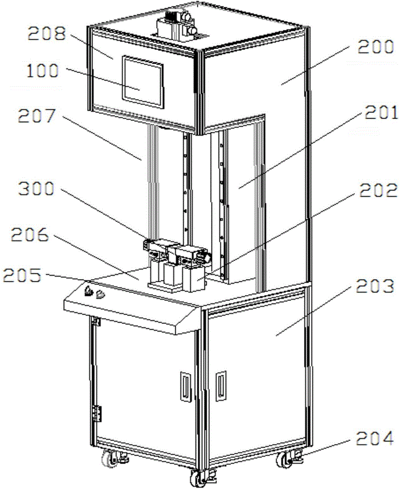 Servo automatic press equipment assembled by stator and rotor of motor and assembling method of servo automatic press equipment