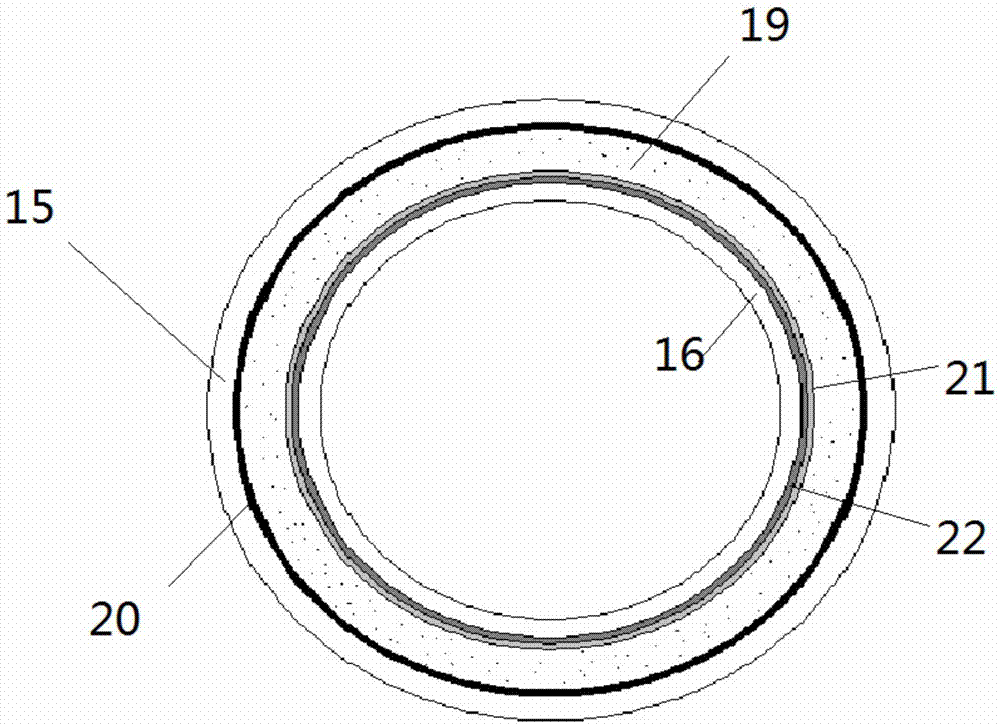 Concrete vibrating rod