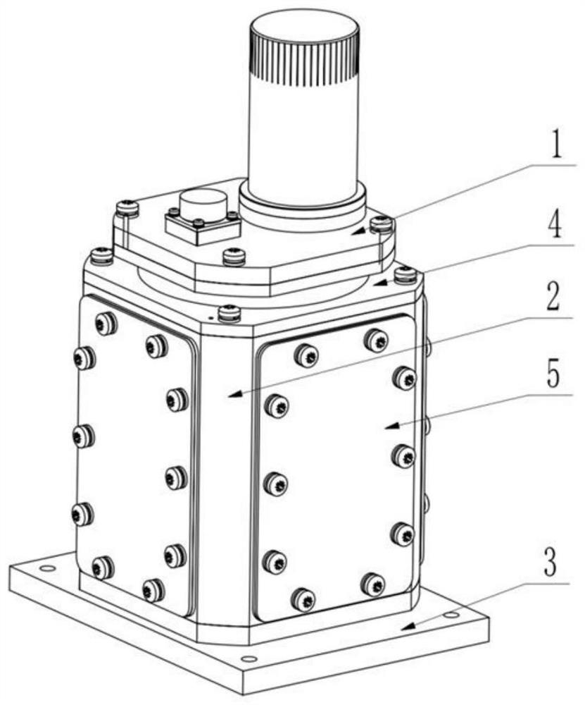 Waveguide switch with novel structure