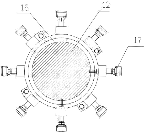 Cutting mill for two-position porcelain shell