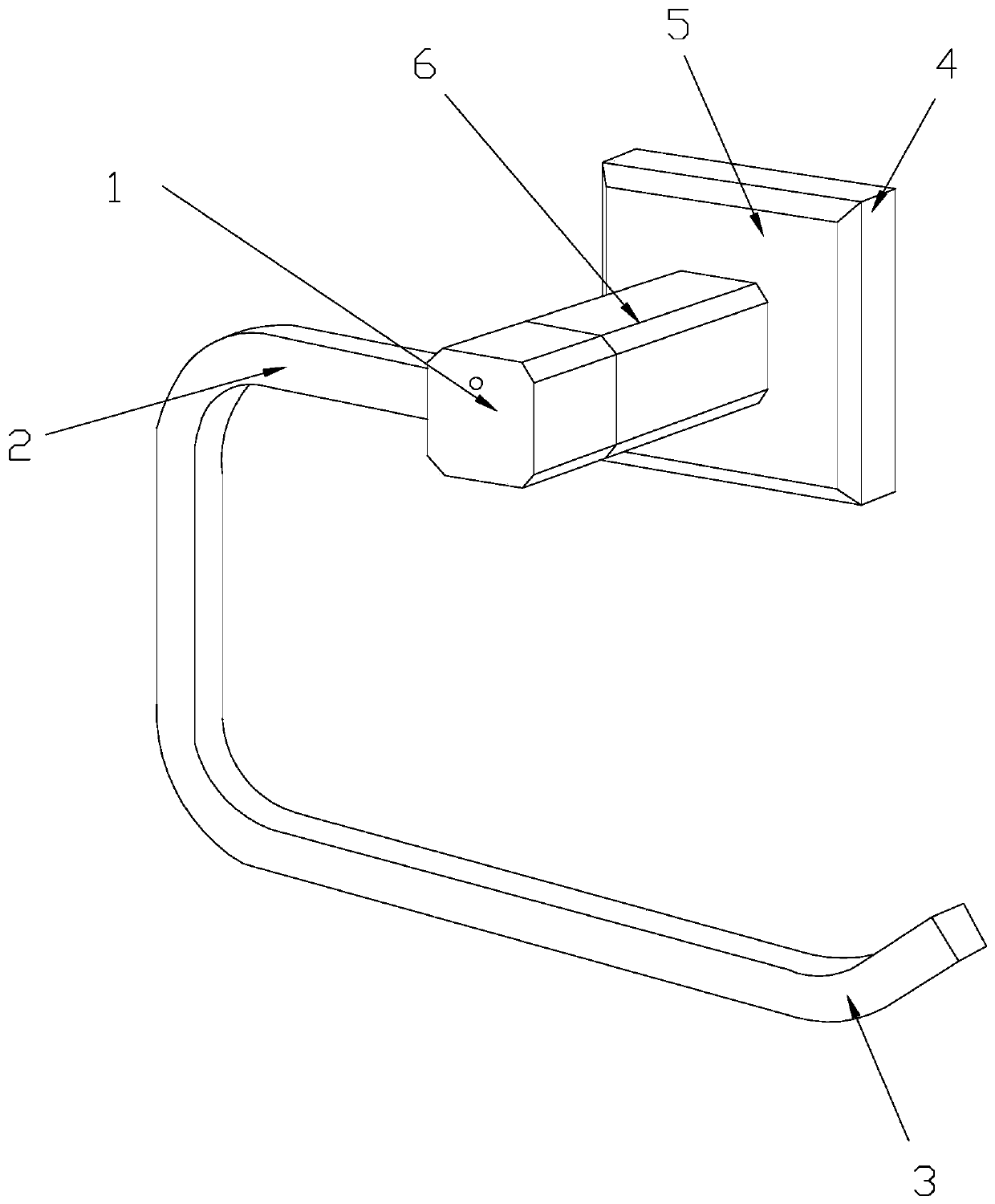 Bathroom hanger device facilitating hanging