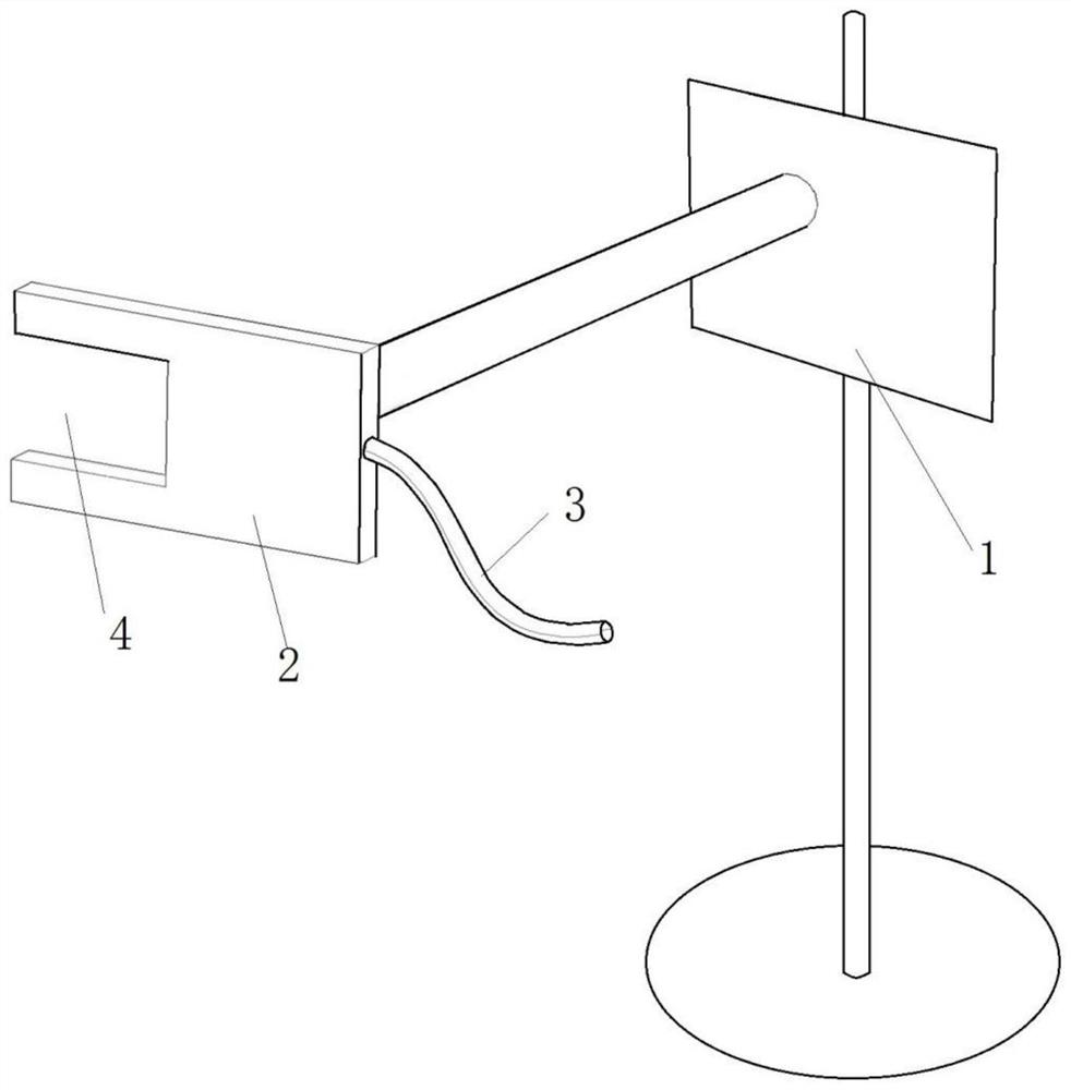 Sliding door closing speed measuring device and minimum closing speed testing method