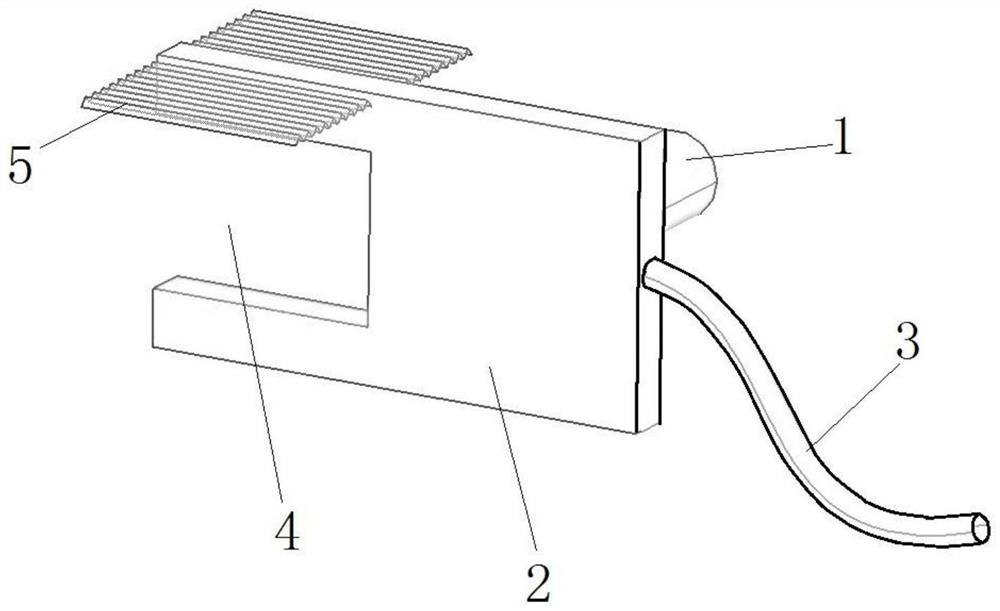 Sliding door closing speed measuring device and minimum closing speed testing method