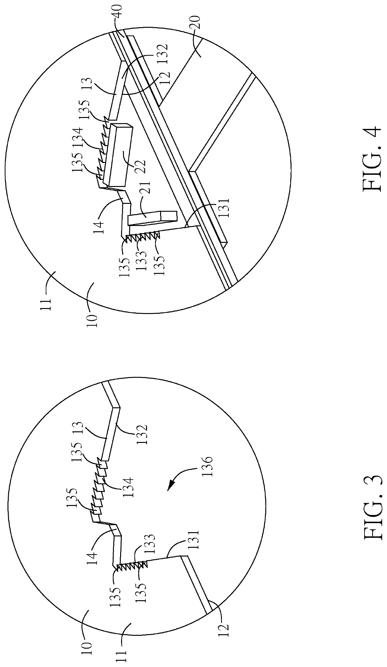 Illuminating keyboard and light emitting module thereof