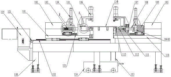 Punching production main machine