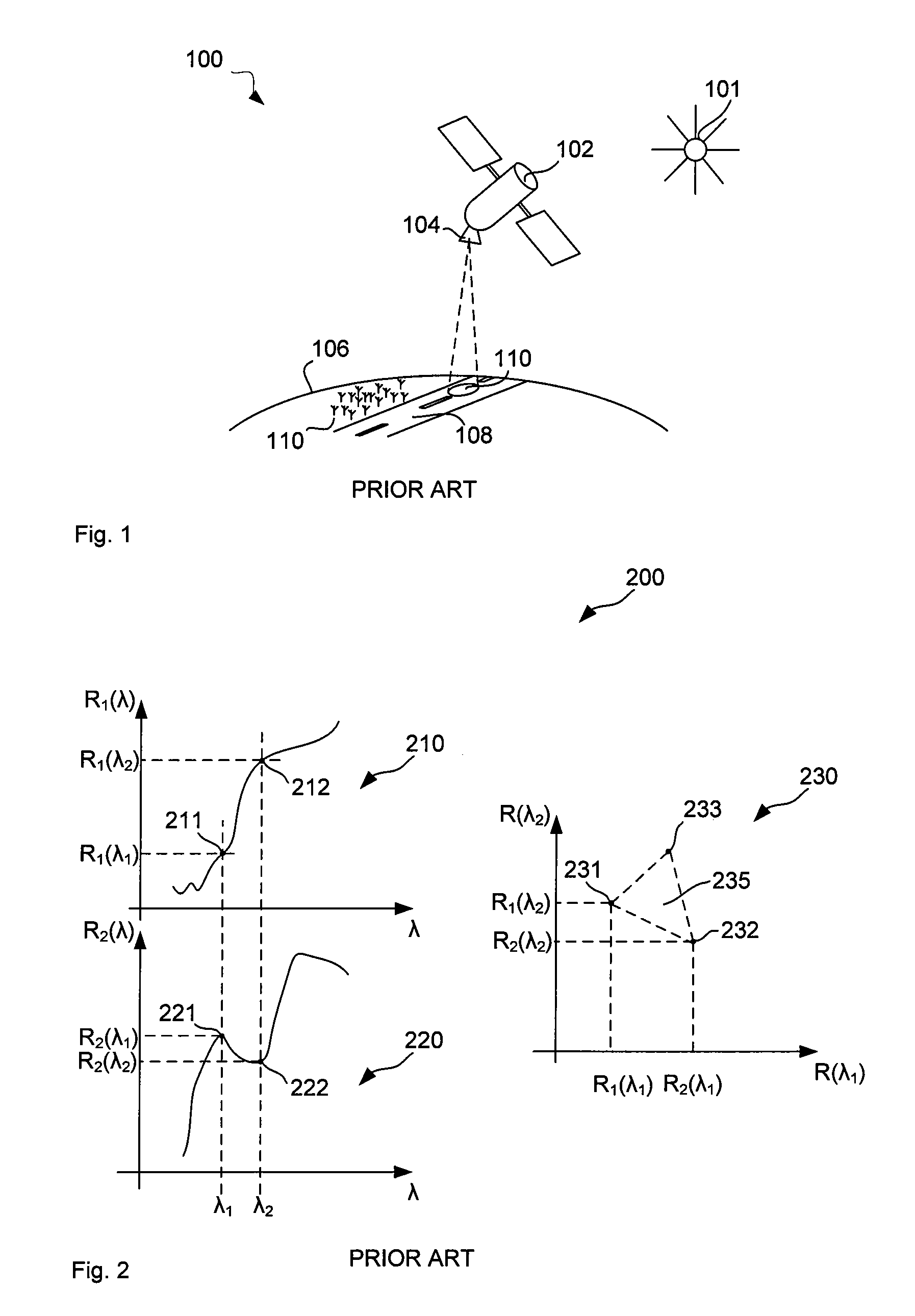 Decomposing hyperspectral or multispectral image data