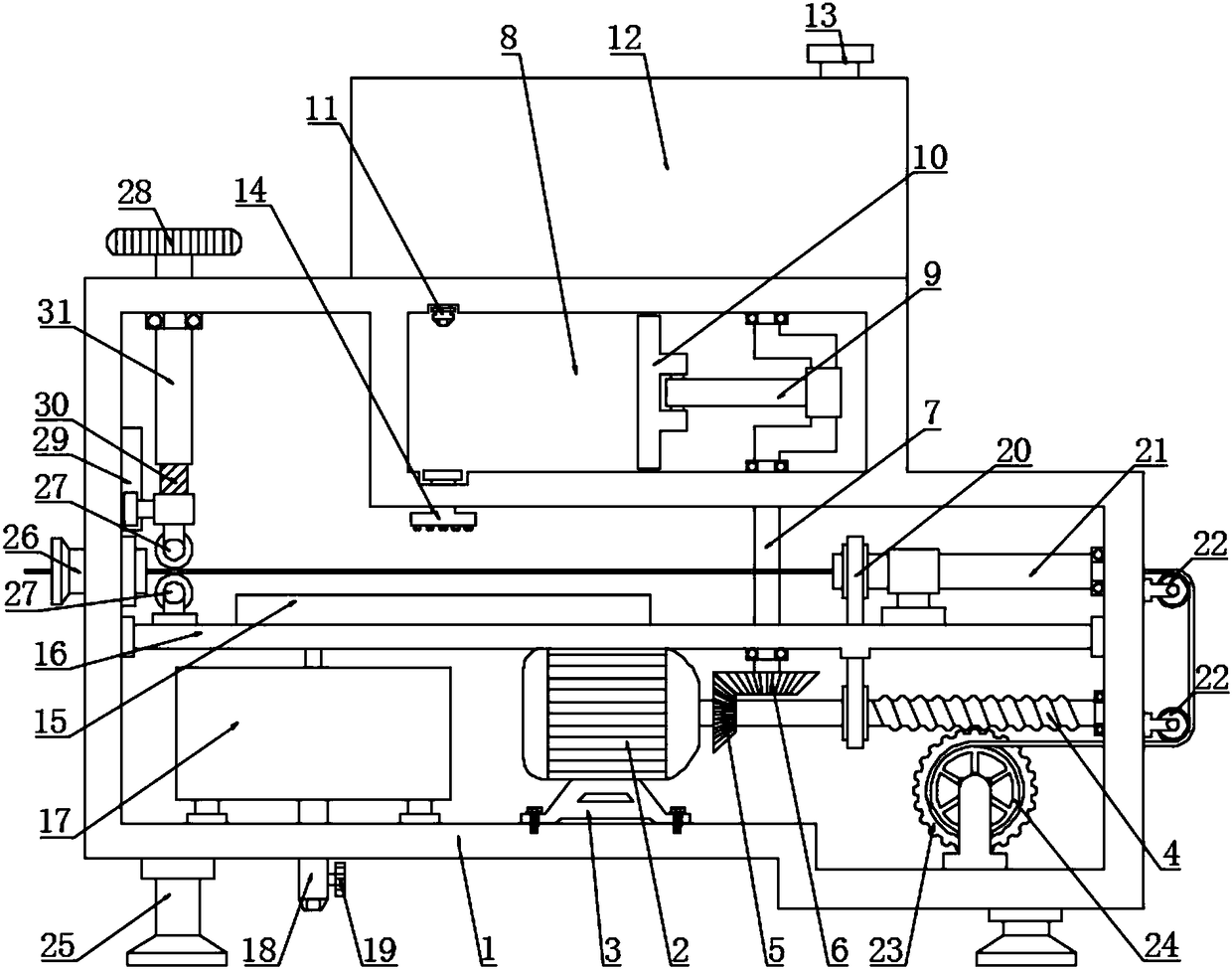 Power cable winding device