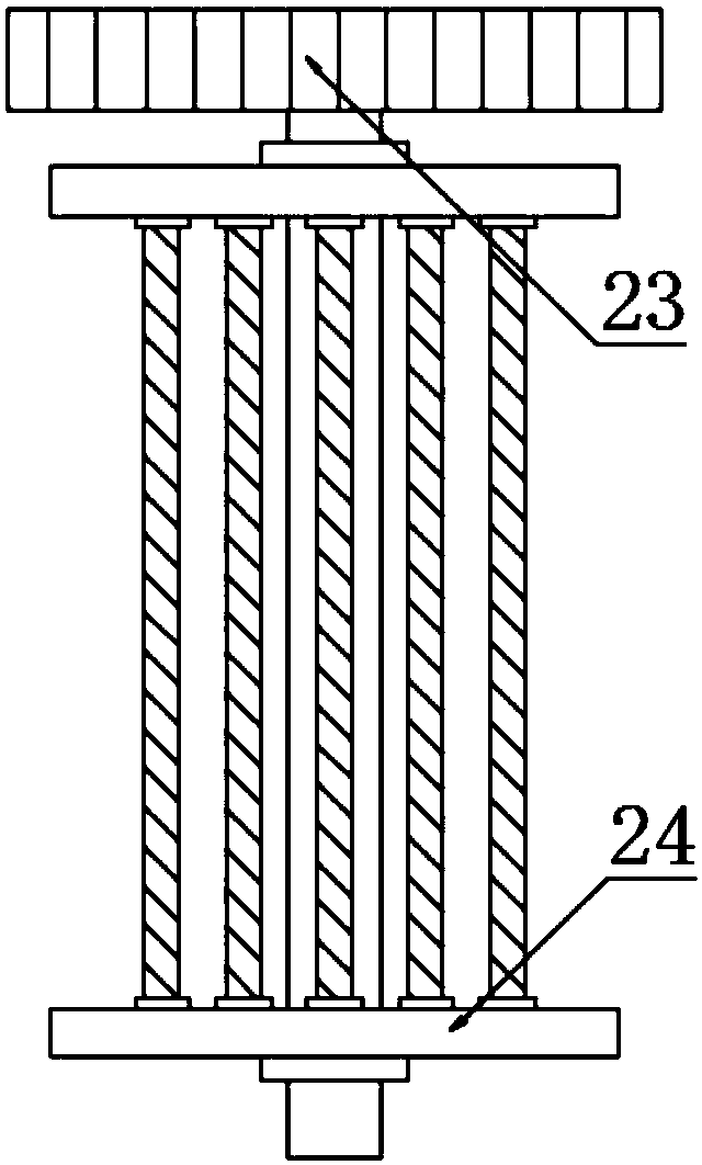 Power cable winding device