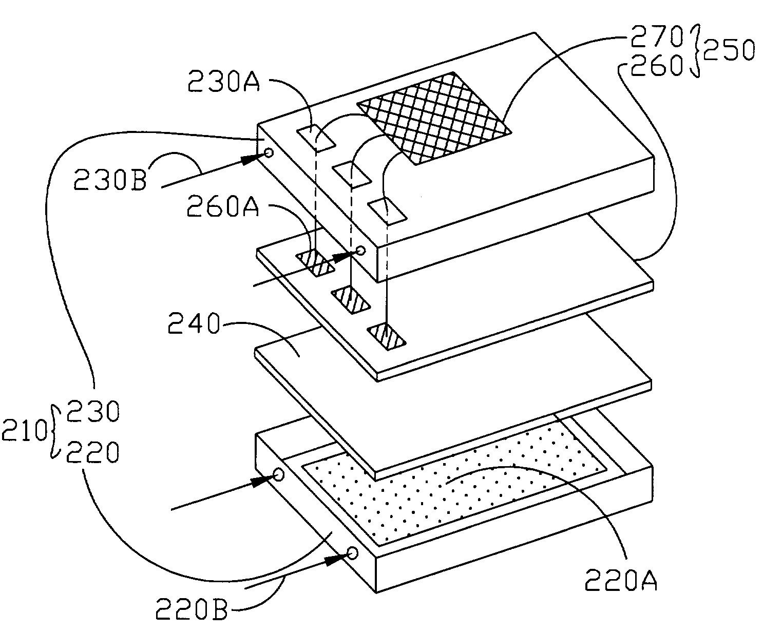 Package for the display module with the electromagnetic module