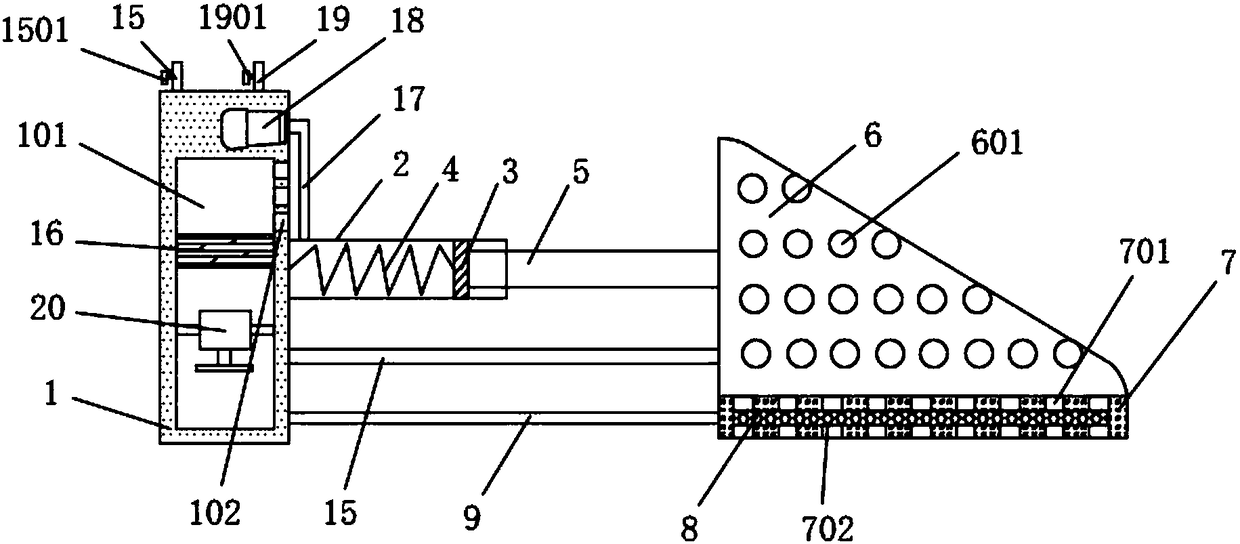 Novel in-shoe expanding device