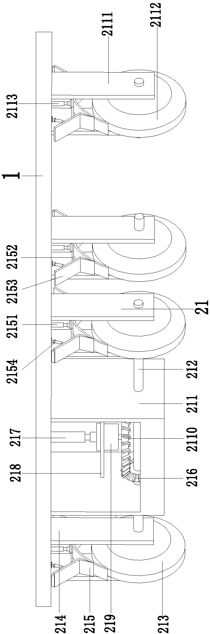 Environmental protection maintenance machine