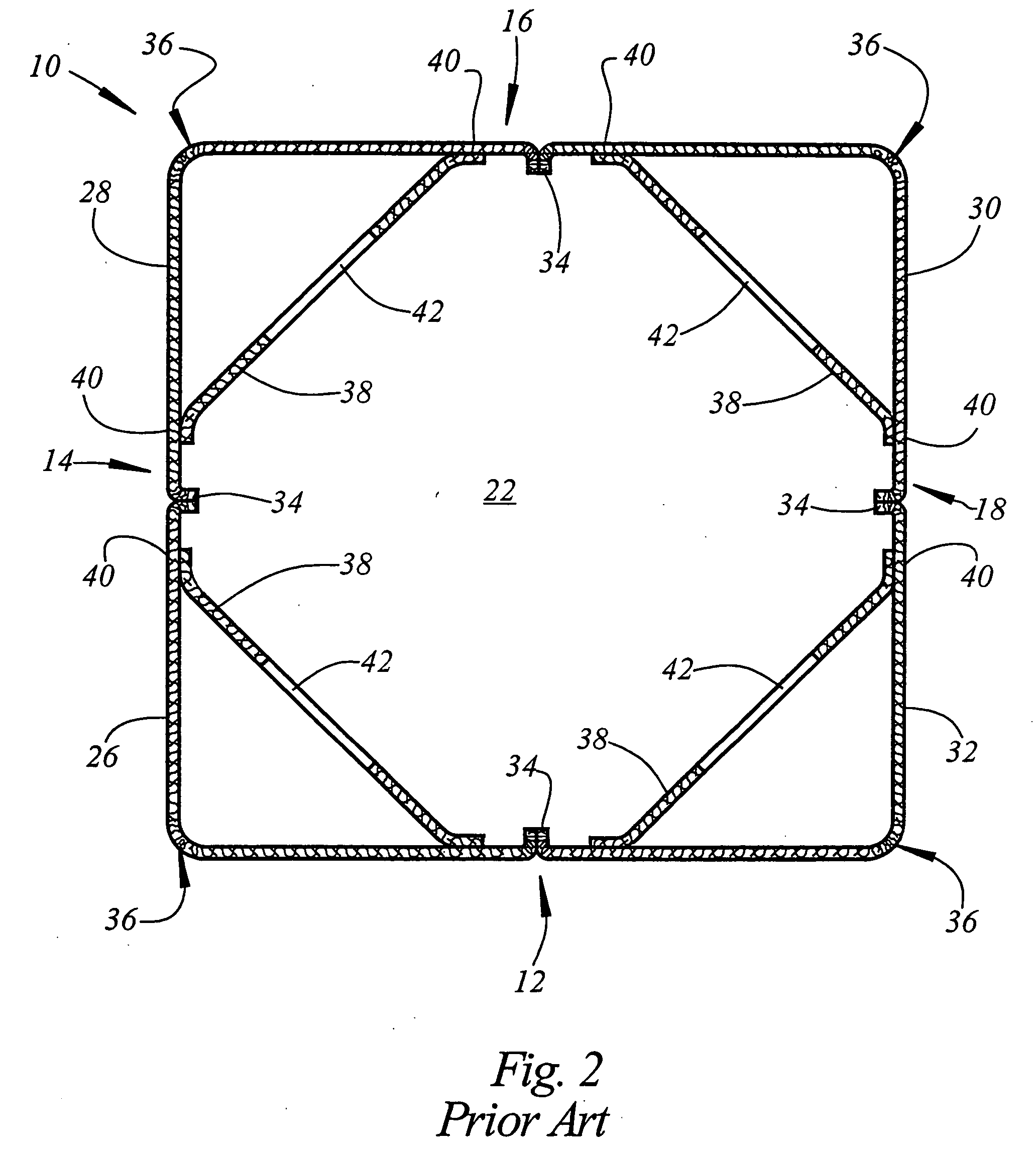 Bulk bag for dense materials