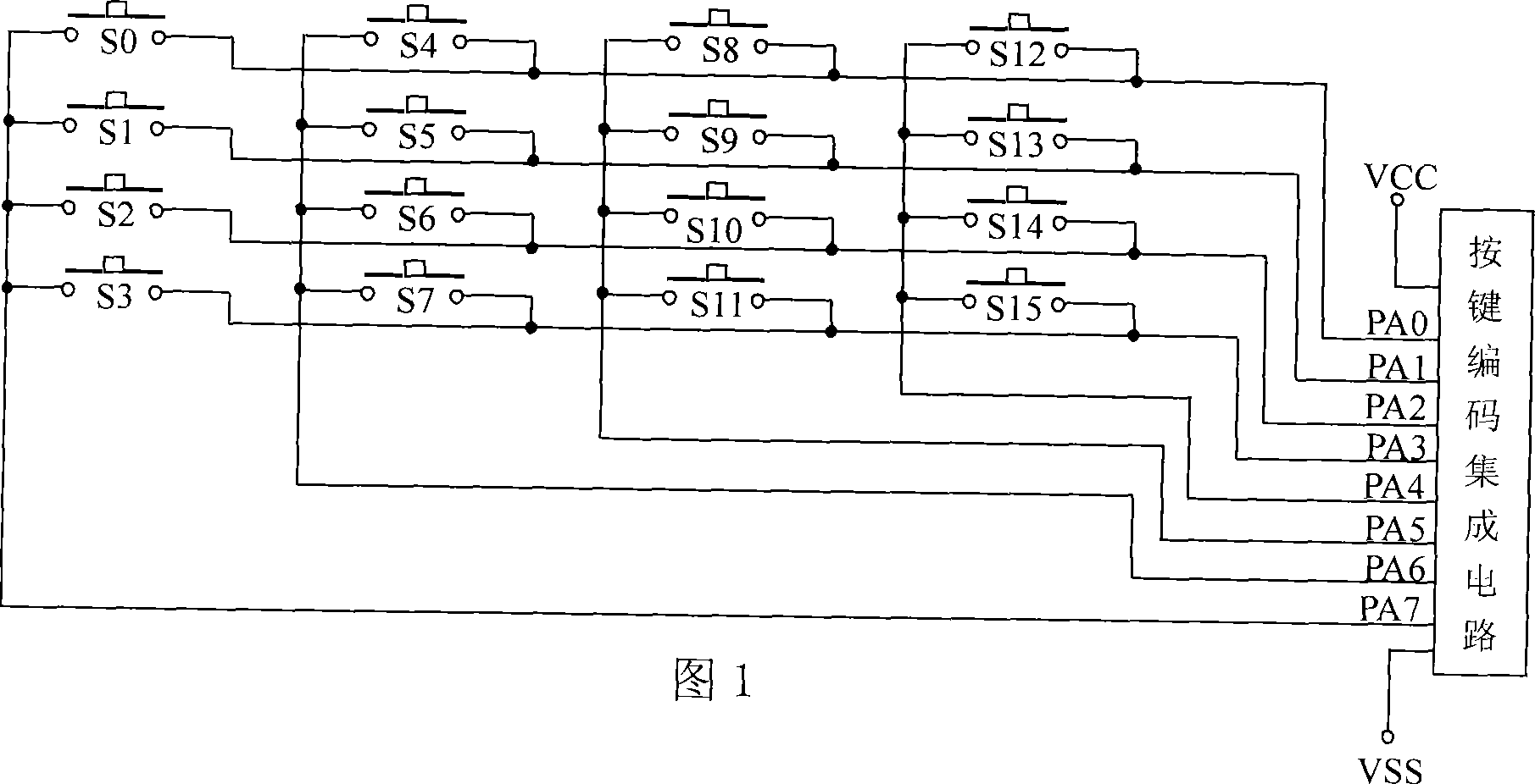 Key system and its detection method