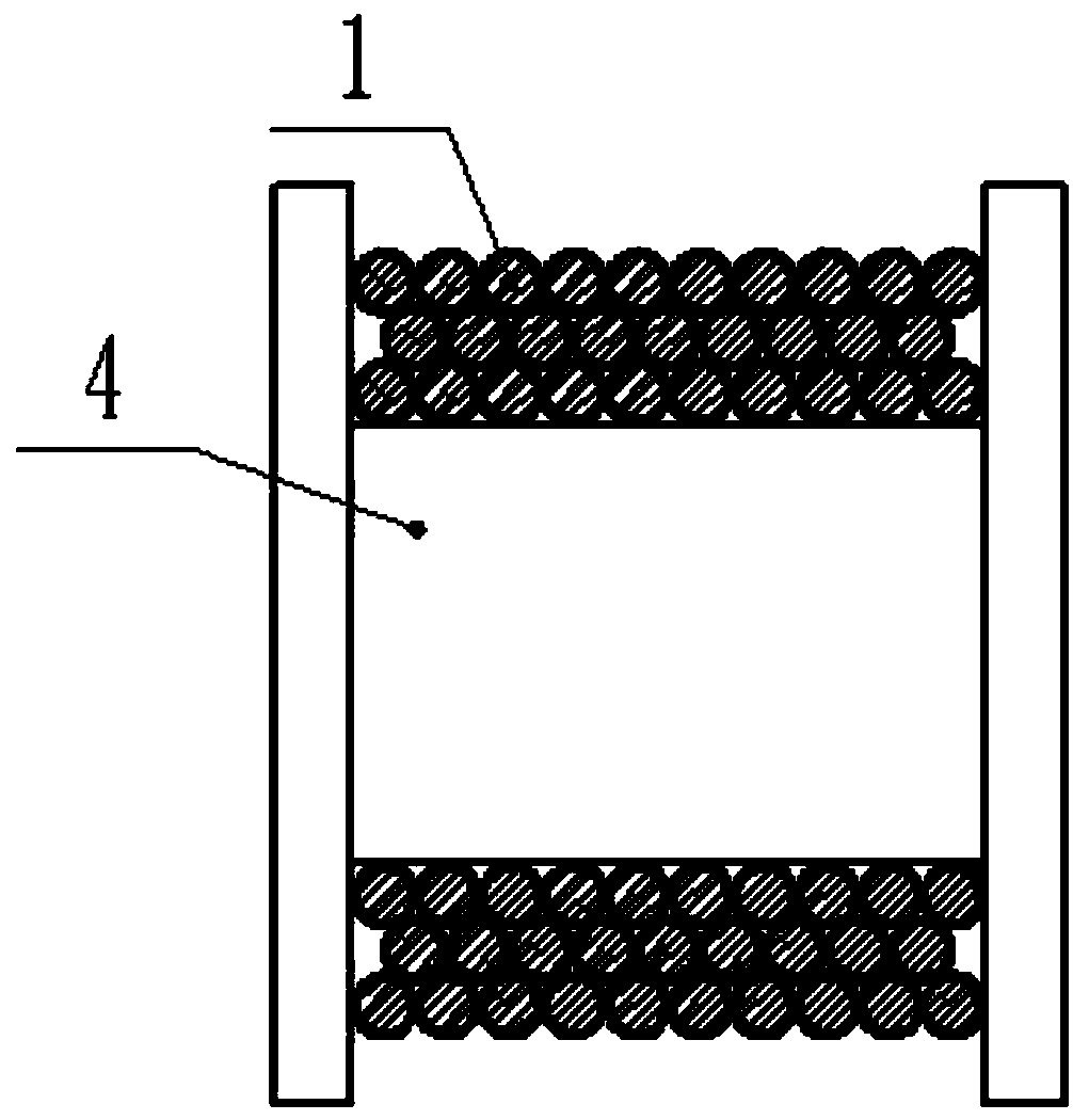 Paper covered wire of transformer winding coil