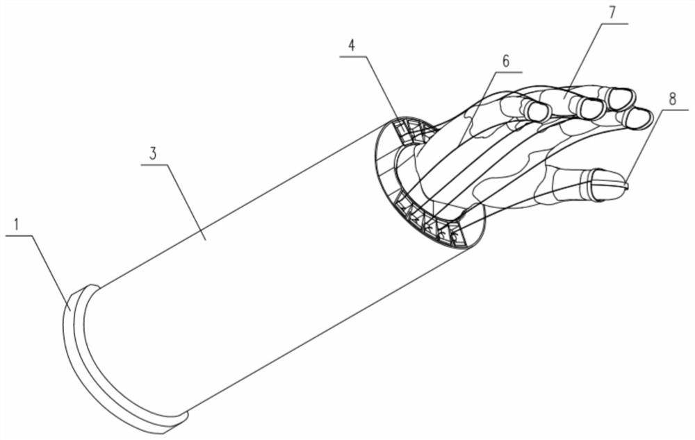 Finger movement function rehabilitation apparatus driven by shape memory alloy wires