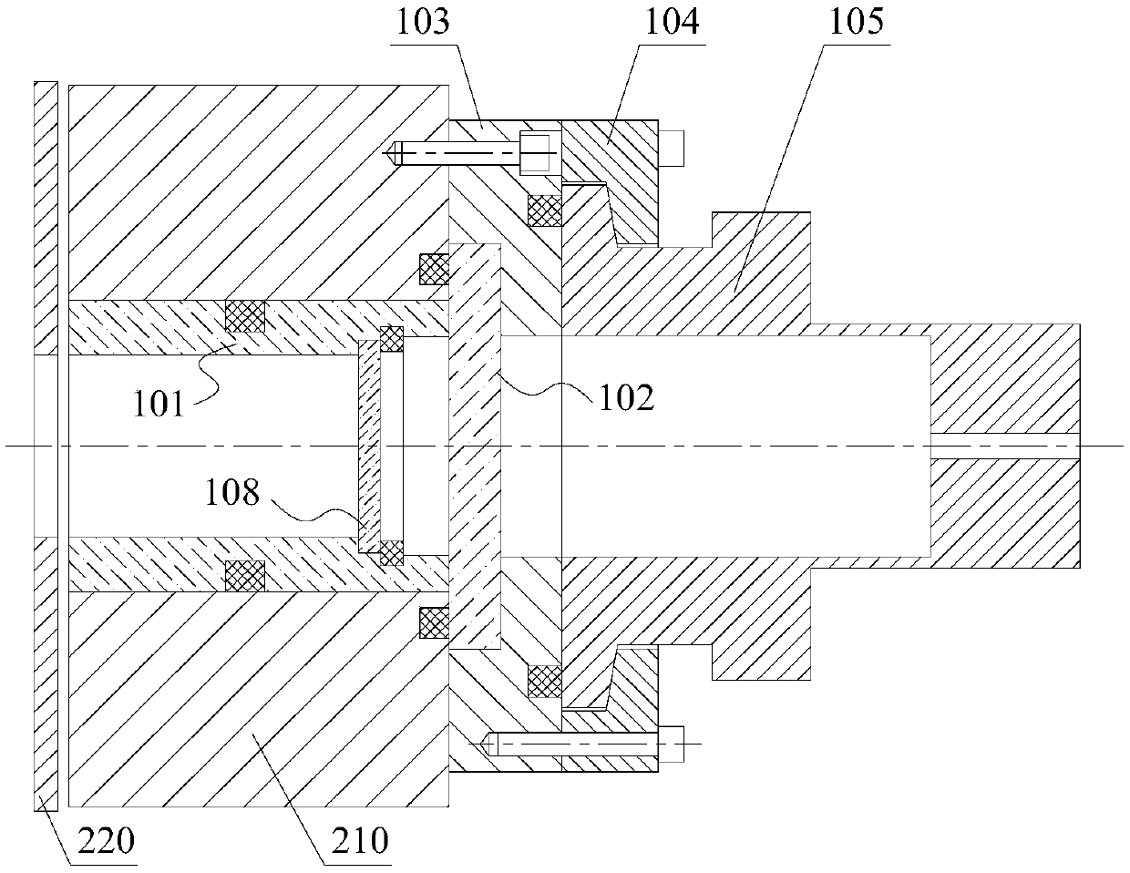 Optical signal collecting device and etching equipment