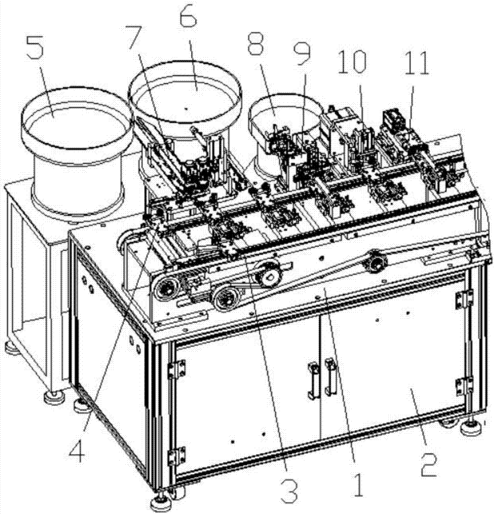 Terminal pin insertion mechanism of double-framework coil