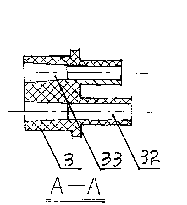 Disposable turbine dental drill hand machine and tool for mounting and dismounting machine needle thereof