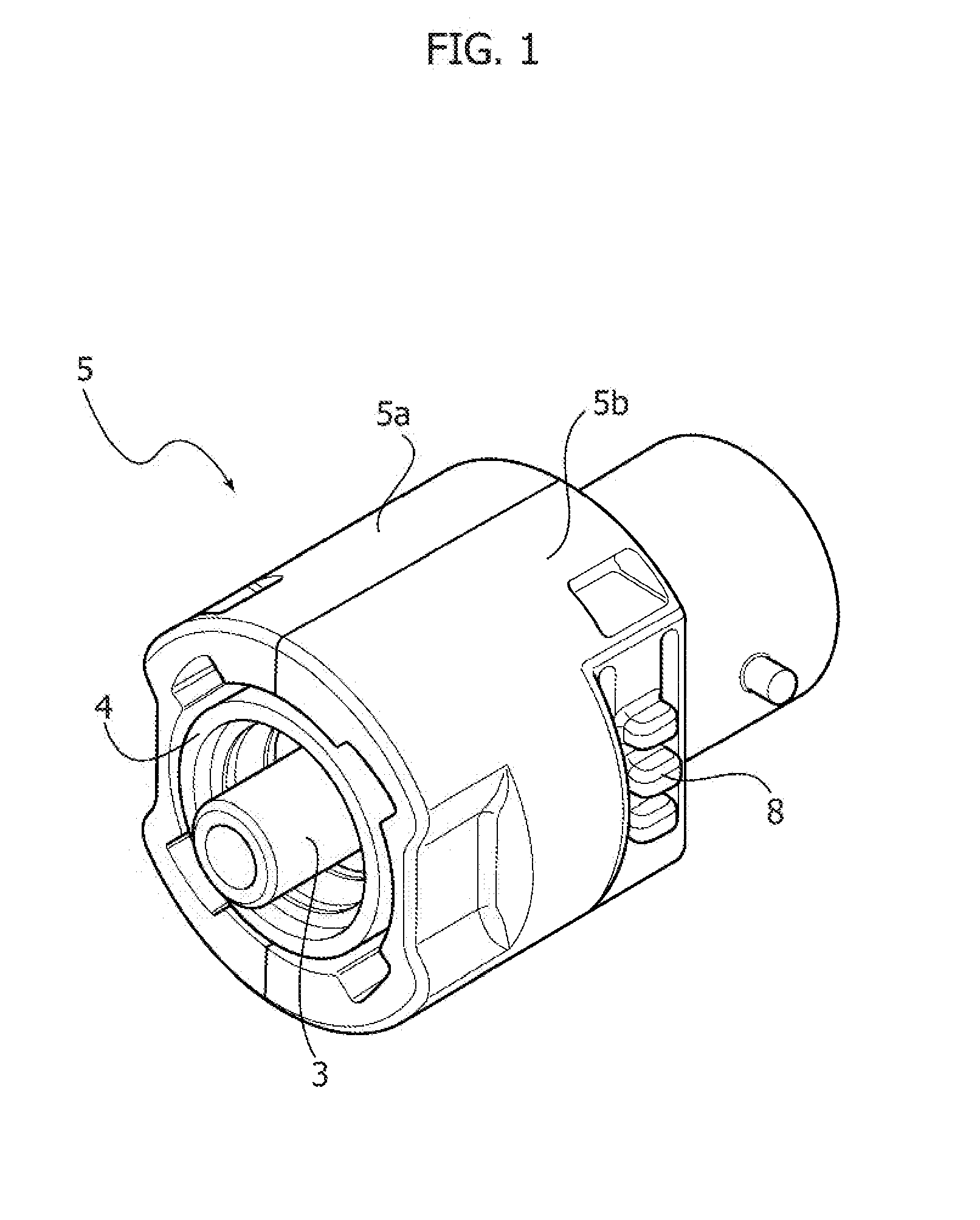 Connector for medical lines