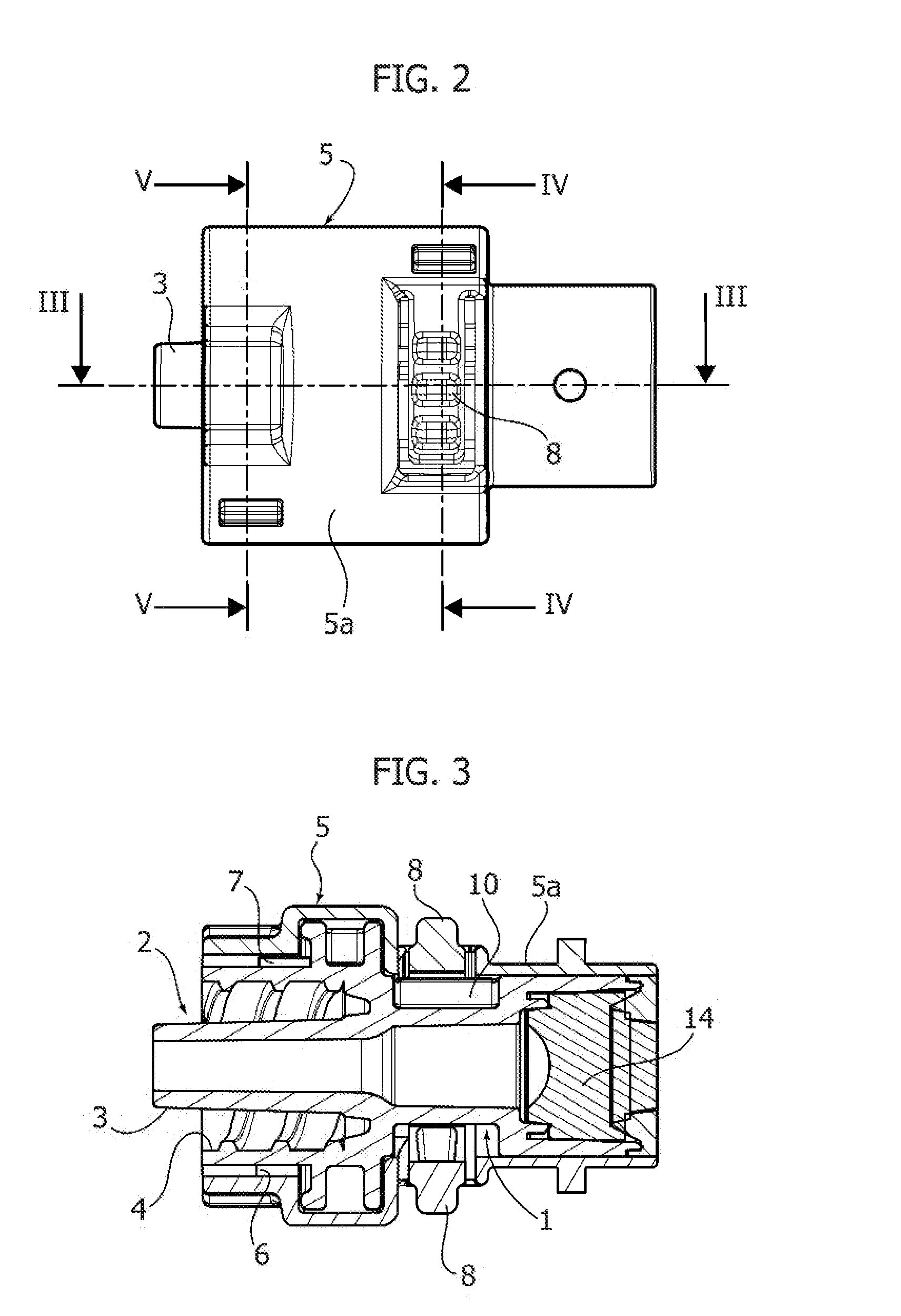 Connector for medical lines