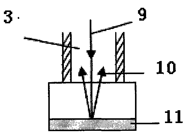 Thin-film material for optical fiber biosensor probe and preparation method thereof